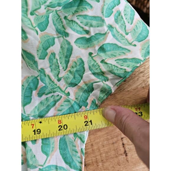 Charleston Shoe Company Tropical Palm Print Tunic Swim Coverup Size L NWT - Picture 8 of 9